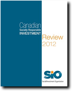 Canadian Socially Responsible Investment Review 2012